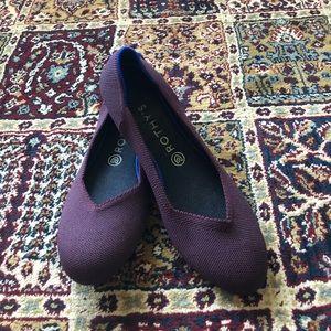 Round toe Rothy’s, size 10 purple